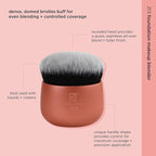 Real Techniques Foundation Makeup Blender, Kabuki Brush - Image 3