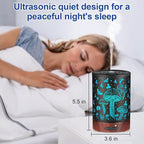 Essential Oil Diffuser- Aromatherapy Diffuser with7 Colors Light and Auto-Off - Image 4