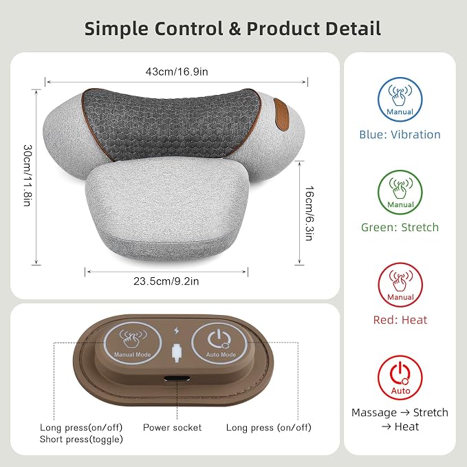 3-in-1 Neck Massager Pillow - Image 7