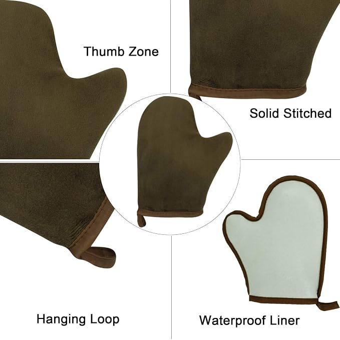5-Piece Self Tanning Mitt Set - Image 2