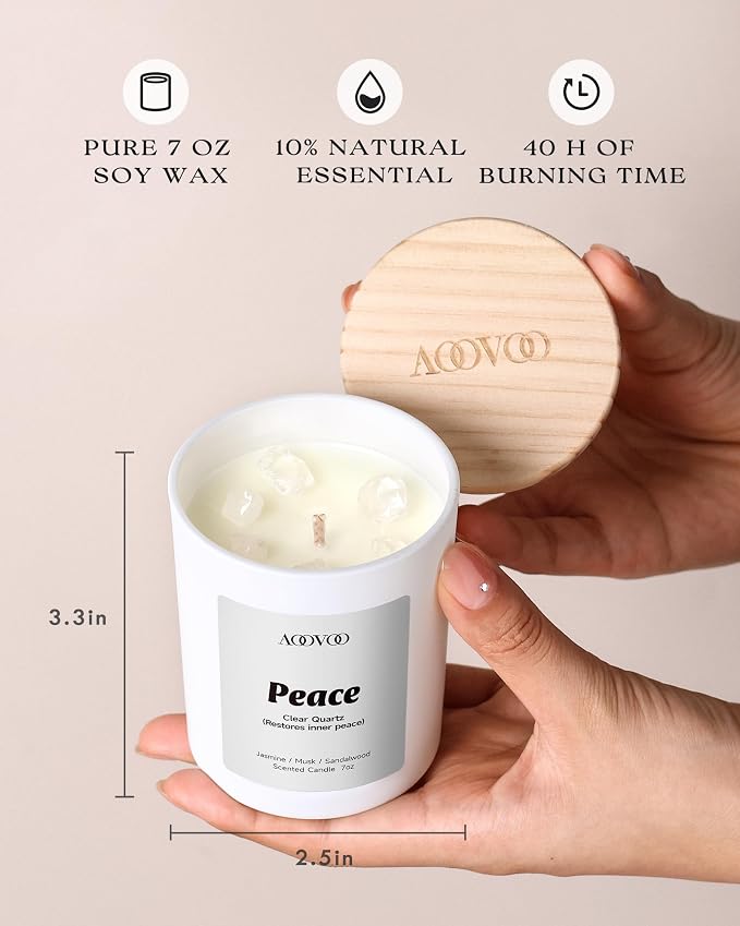 AOOVOO Stress Relief Candles Set - Image 7