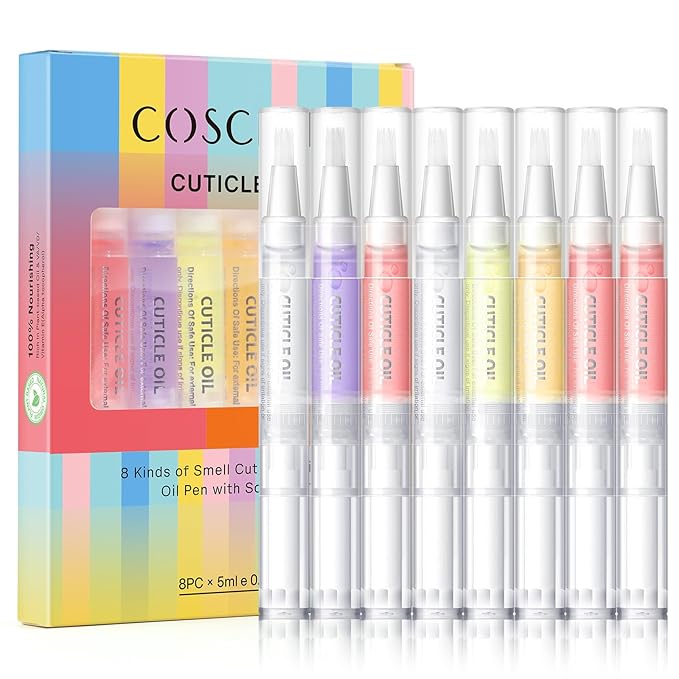 COSCELIA 8pcs Cuticle Oil Pen Bulk by COSCELIA