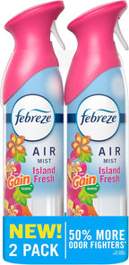 Febreze Air Mist, Air Freshener Spray, Odor Fighting Room Spray, Deodorizer by Febreze