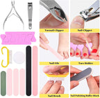 Professional Foot Care Kit, 30-Piece Pedicure Set - Image 5