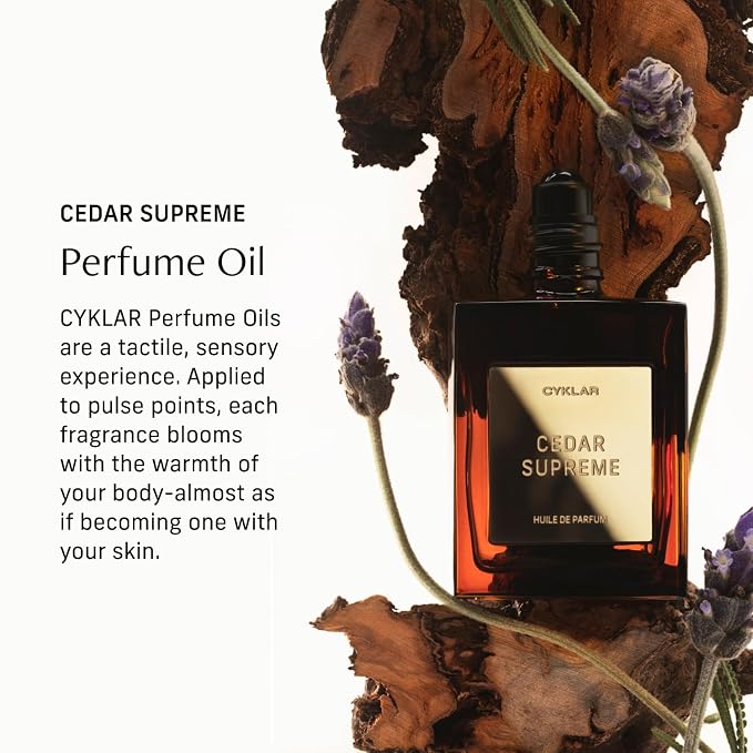 CYKLAR Perfume Oil for Skin – Cedar Supreme Scent – Crisp, Aromatic & Warm - Image 2