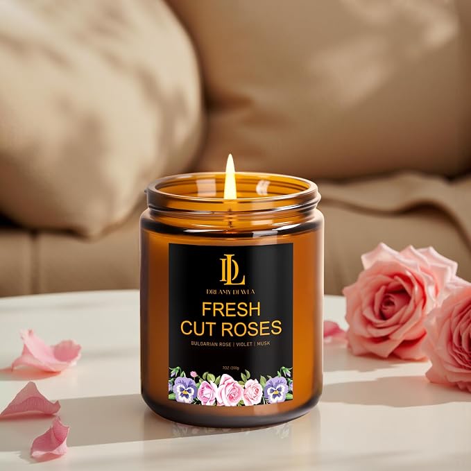 4 Pack Candles for Home Scented, 28 oz Soy Aromatherapy Candle Set, Candle - Image 7