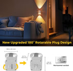 L LOHAS LED Night Lights Plug into Wall, Night Light Projector, Dusk to Dawn - Image 7