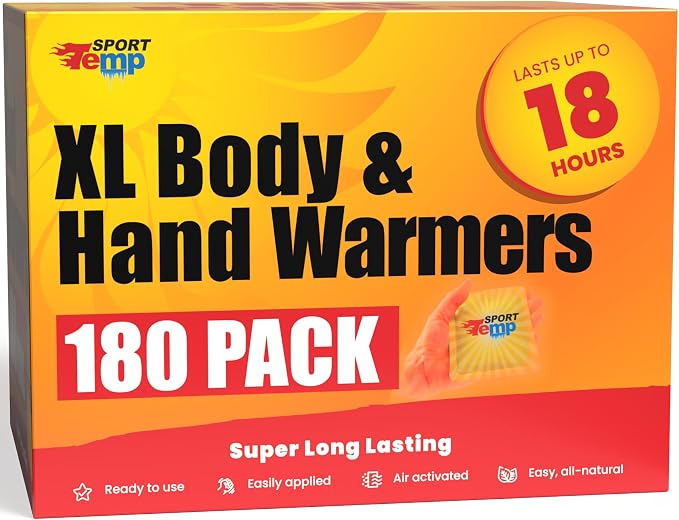 Large Hand & Body Warmers by SportTemp
