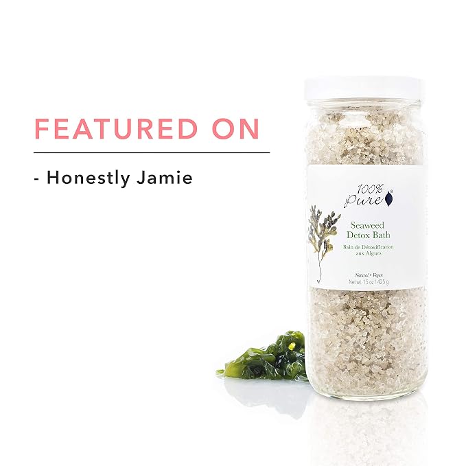 100% PURE Seaweed Detox Bath Soak, Bath Salts - Image 8