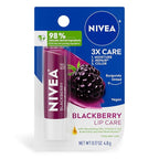 NIVEA Blackberry Lip Care, Tinted Lip Balm by Nivea