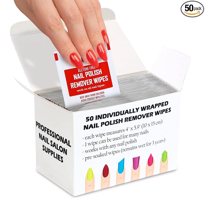 Nail Polish Remover Pads by NINJAQUEST