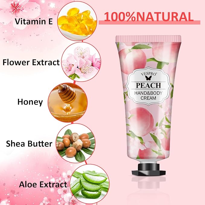 VESPRO 140 Pack Hand Cream Gifts Set, Mothers Day Gifts, Hand Lotion Travel Size - Image 2