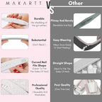 Makartt Nail File: 100/100 Grit Emery Boards - Image 7