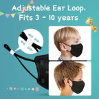 Funight Kids Face Mask, KN95 50 Pack Kids Masks 5-Layer Breathable, Disposable - Image 2