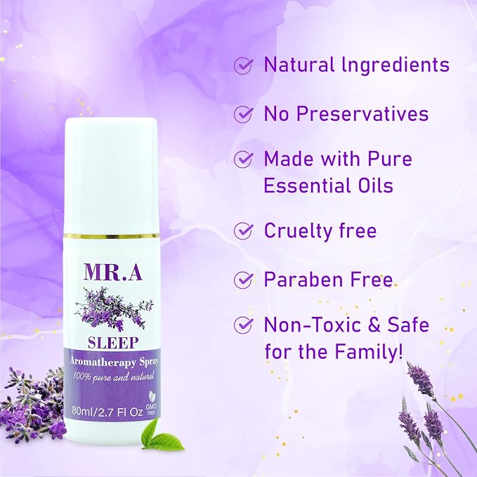 3 Pack Lavender Sleep Pillow Spray Set - Image 4