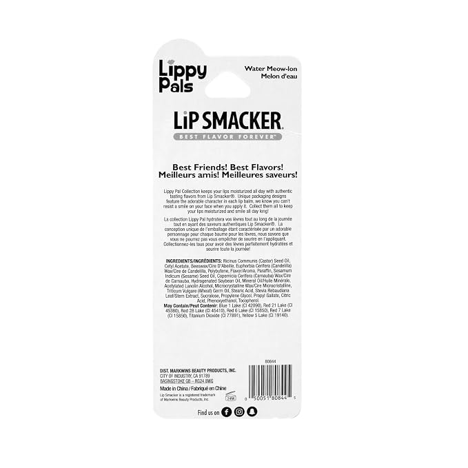 Lip Smacker Lip Balm, Kitten Water-Meow-Lon, 0.14 Ounce - Image 4
