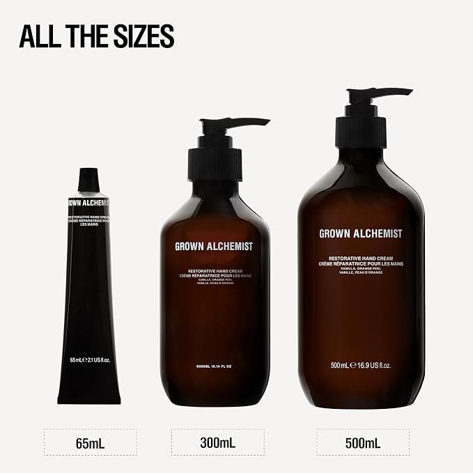 Grown Alchemist Restorative Hand Cream. Vanilla and Orange Peel. Non-Greasy - Image 5
