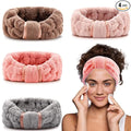 4 Pack Microfiber Towel Headbands by IAXSEE