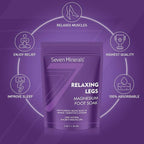 Seven Minerals Relaxing Legs Magnesium Chloride Flakes 3lb – Absorbs Better - Image 3