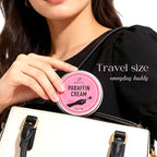 Cold Paraffin Wax Cream for Hands and Feet, Shea Butter Cuticle Balm, Rose - Image 4