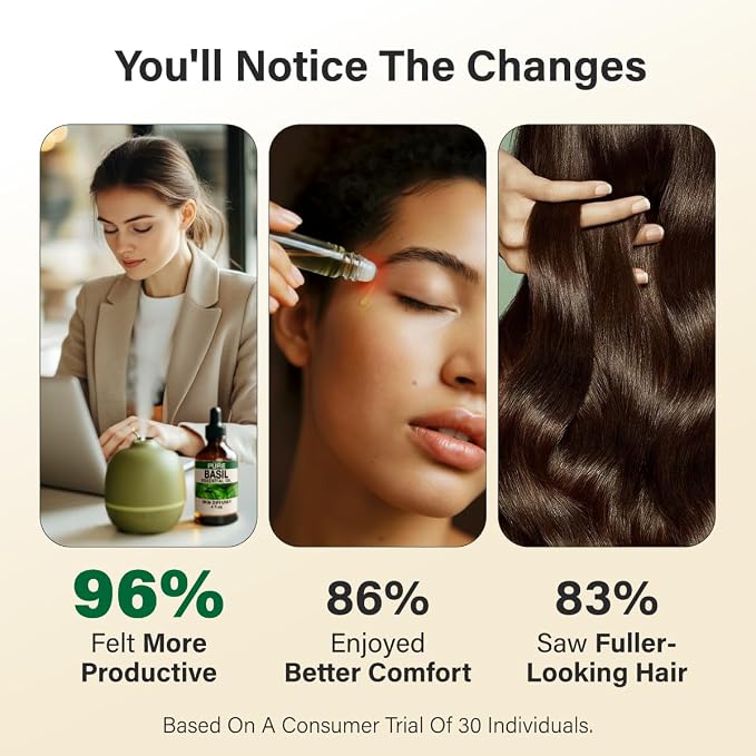 100% Pure Basil Oil - Image 4