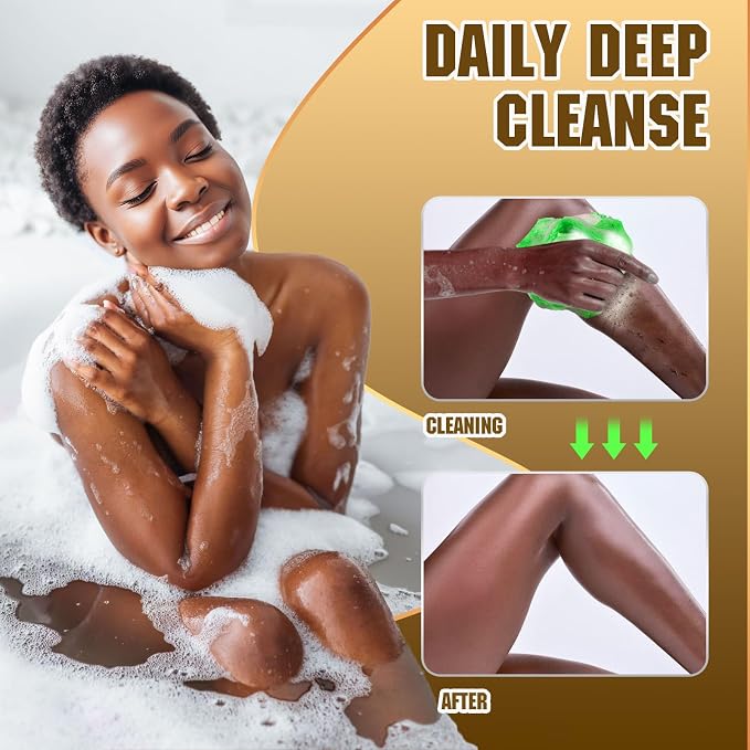 2 Pieces African Net Sponge – Real Authentic Exfoliating Bath Sponges - Image 6