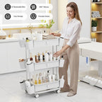 3 Tier Drawer Shelf Beauty Cart - Image 3