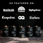 Craft & Kin Premium Pine & Clove Candle | Black Scented Candles - Image 7