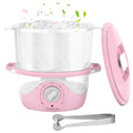 TASALON Pink Hot Towel Steamer for Facials, 5-Min Quick Heating Towel Warmer by TASALON