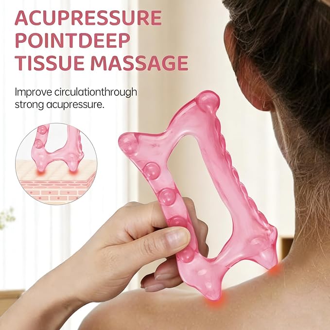 6-in-1 Resin Body Gua Sha Facial Tools - Image 3
