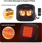 2 in 1 Back Massager and Lumbar Support Pillow - Image 3
