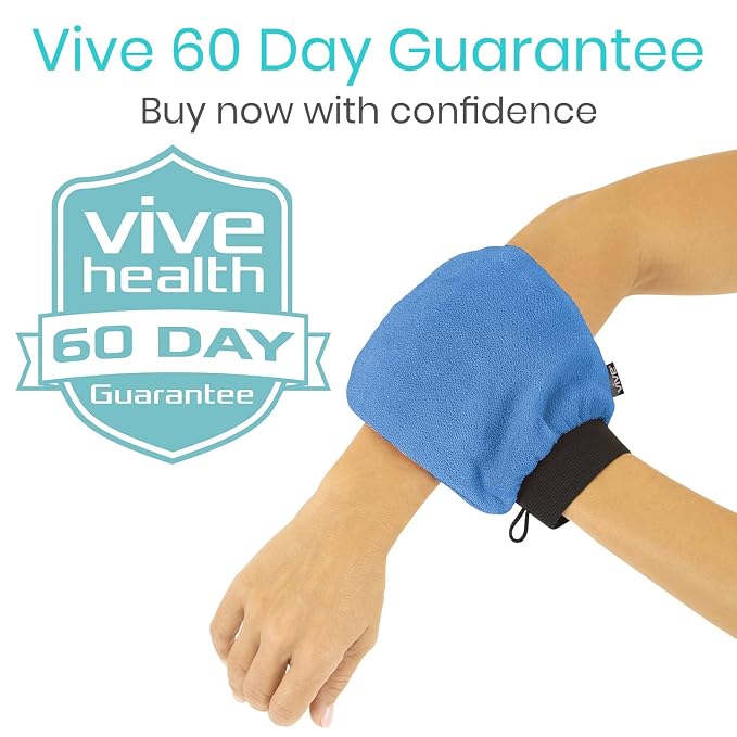 Vive Exfoliating Mitts for Body - Image 8