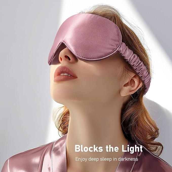 LitBear 100% 22 Momme Mulberry Silk Sleep Mask - Image 4
