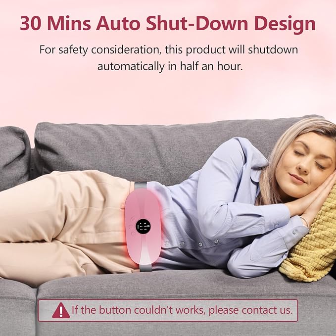 HOTBAG Heating Pad for Period Cramps Portable Cordless 3S Fast Period Heating - Image 6