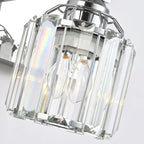 SOLFART Crystal 4 Lights Bathroom Lights Over Mirror Bathroom Lighting Fixtures - Image 6
