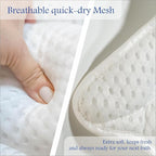 Bath Pillow for Tub Spa Gift Set for Women Luxury Bathtub Pillow for Neck & - Image 9
