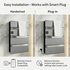 Electric Towel Warmer, Heated Towel Rack - Image 6