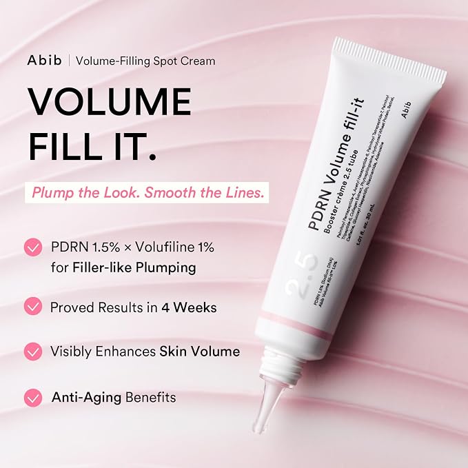 Abib PDRN Volume fill-it Booster Cream 2.5 tube | Facial Volume Plumping - Image 2