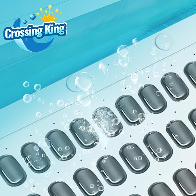 Crossing King Bubble Bath Mat Tub Spa Massager, Portable Spa Bubble Bath - Image 5