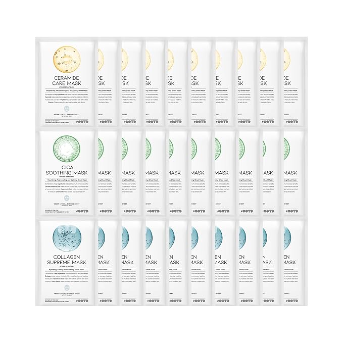 #OOTD Hydrating Soothing Sheet Masks Gift Set by OOTDBeauty