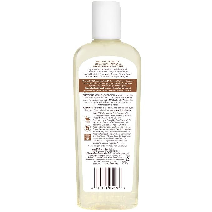 Palmer's Coconut Oil Formula Body Oil, Body Moisturizer - Image 2