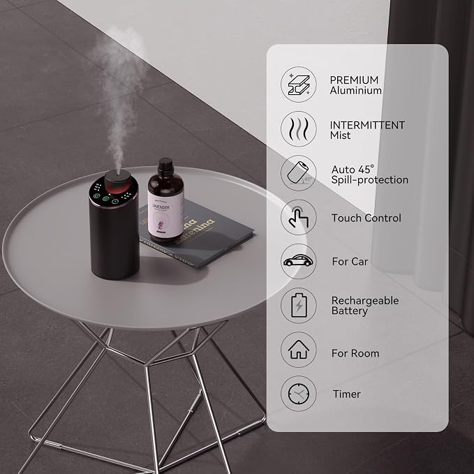 Waterless Essential Oil Diffuser Aromatherapy Scent Diffusers - Image 2