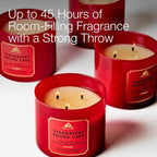 Bath & Body Works Strawberry Pound Cake 3-Wick Candle - Image 5
