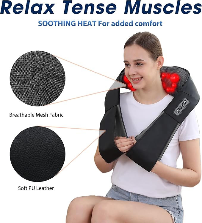 UFFAE Shiatsu Neck and Back Massager - Image 5