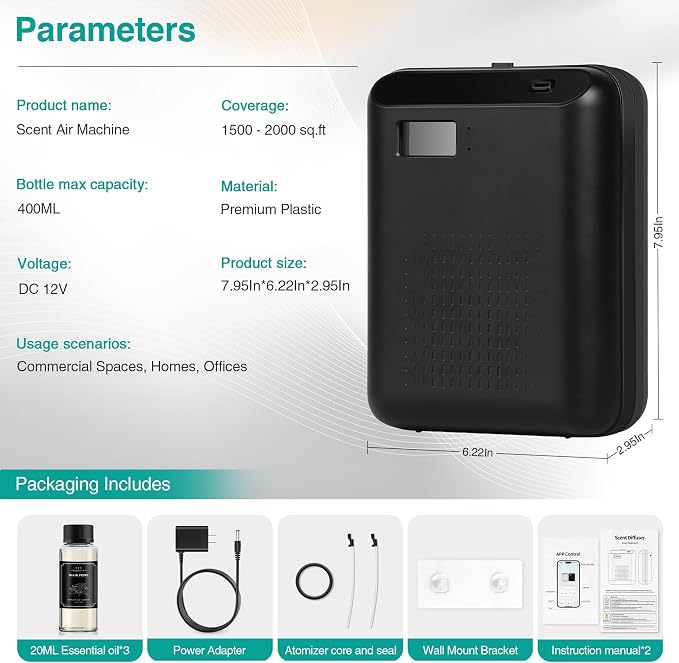 Scent Air Machine Starter Kit – Waterless Diffuser - Image 8