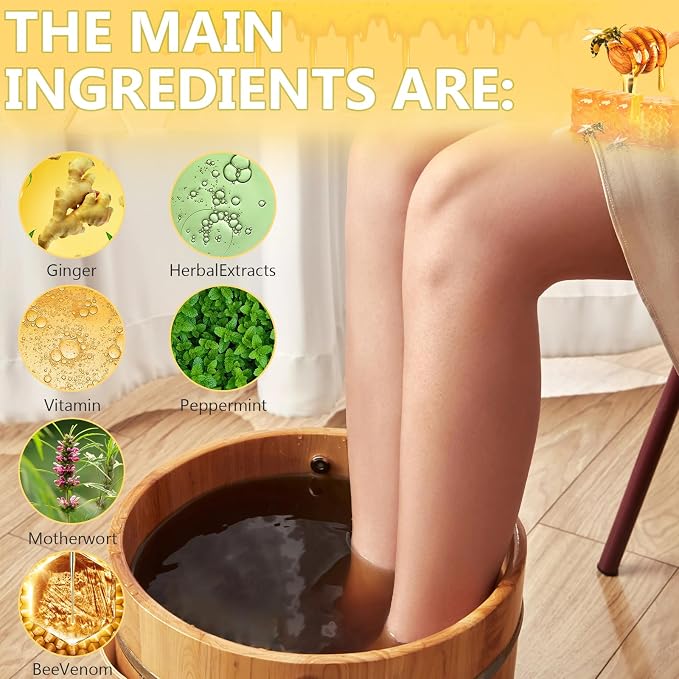 Bee Venom Foot Soak Beads, L-ymphatic Drainage & Foot Soak Beads - Image 5
