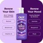 OLLY Renew Body Wash with Vitamin D, Retinol & Botanicals – Nourishing Cleanser - Image 4
