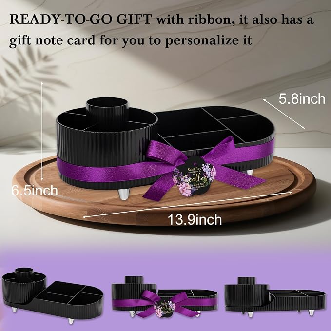 Mothers Day Gifts for Women, Spa Gift Set, CHARCOAL & SHEA BUTTER Bath & Body - Image 7