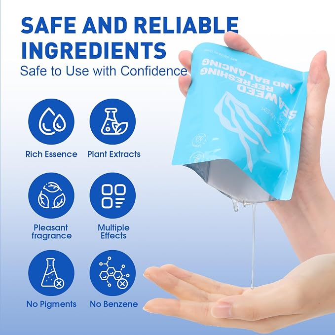 KONEUK 72 Pack Collagen Face Masks Skincare Set - Image 5
