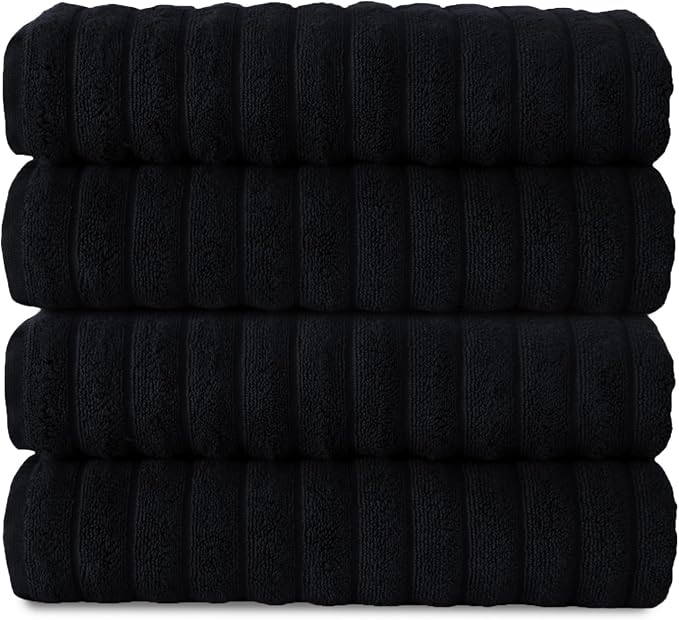 Classic Turkish Towels CTT Premium 4 Pack Bath Towels Set, Made by ClassicTurkishTowels